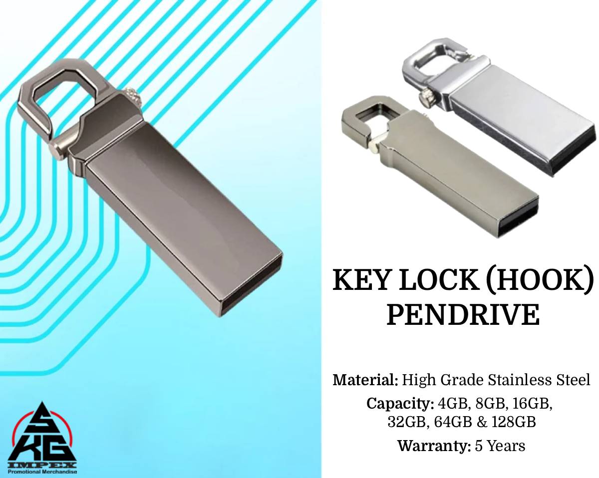 Key Lock Hook Pendrive