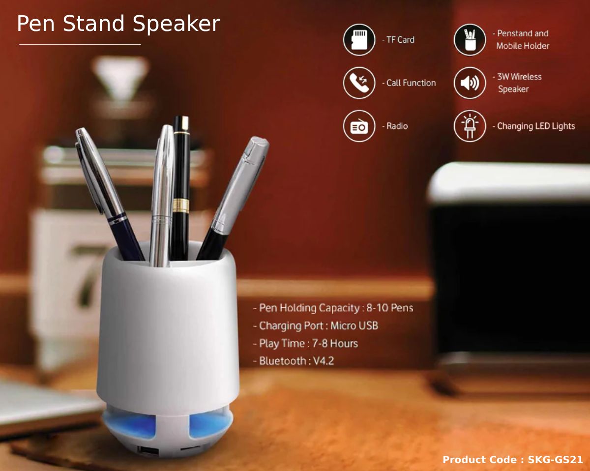 Penstand Bluetooth Speaker