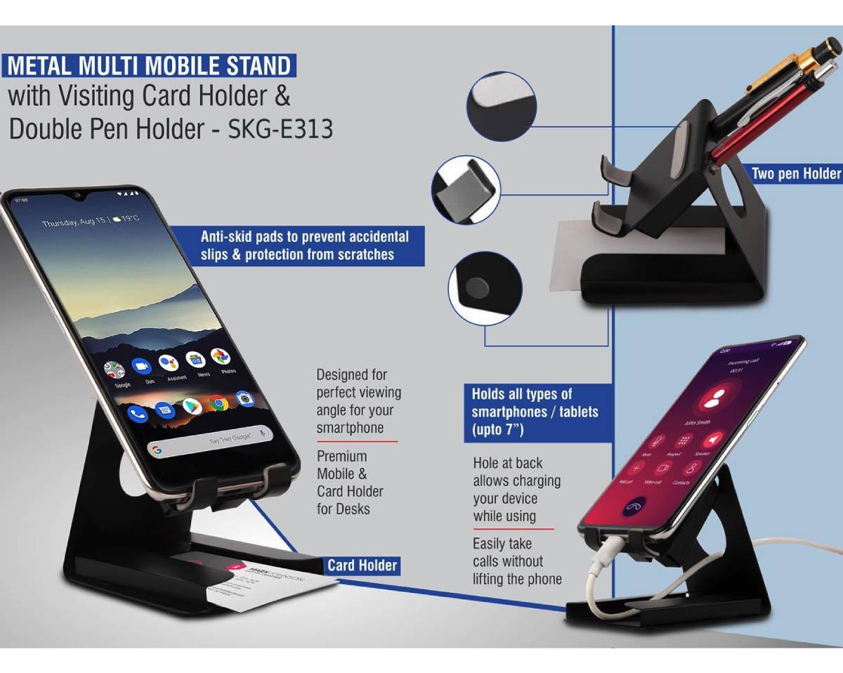 Mobile Stand with Pen Holder