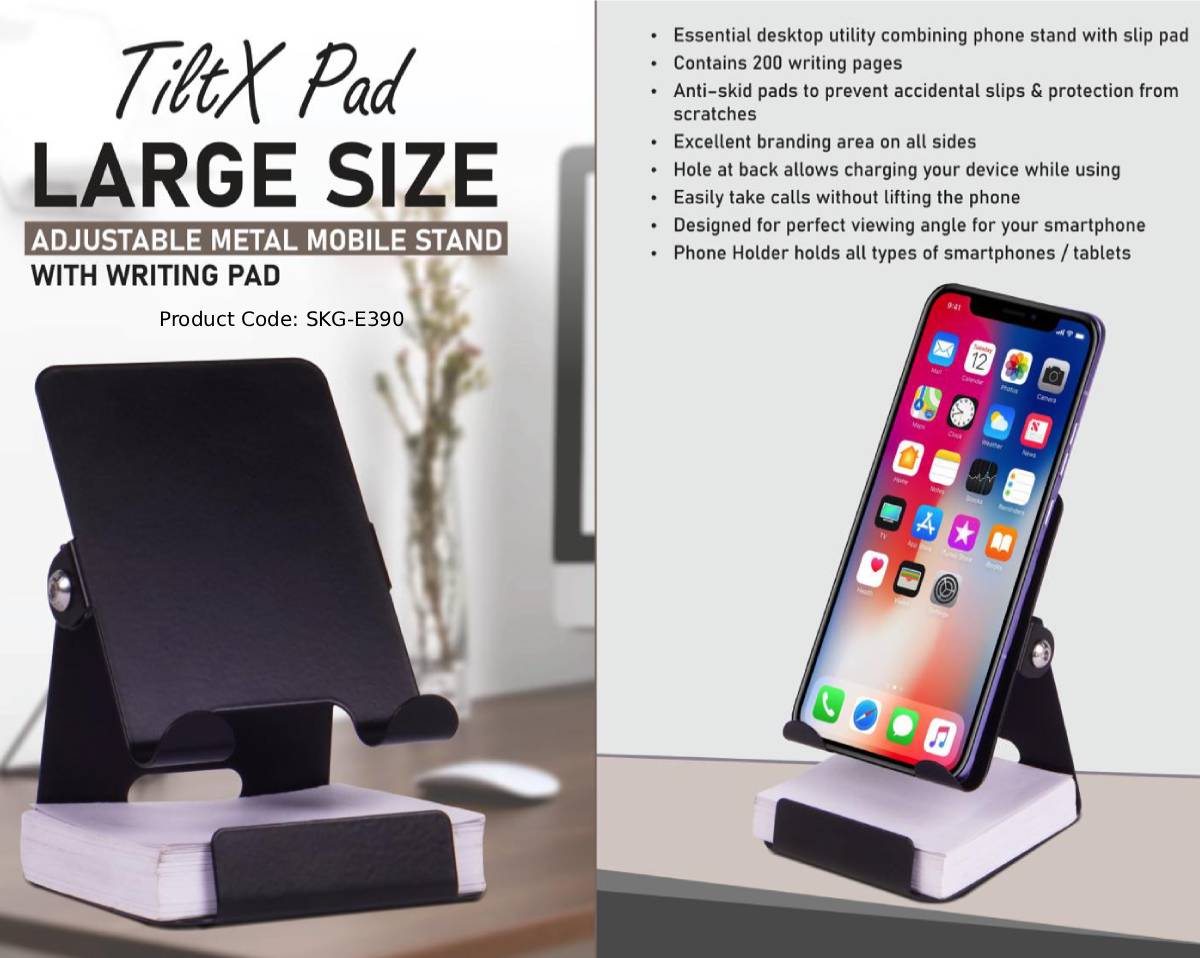 Mobile Stand with Writing Pad