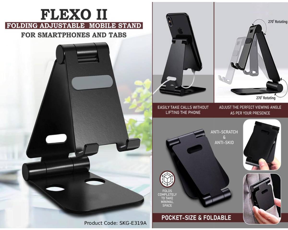 Folding Adjustable Mobile Stand