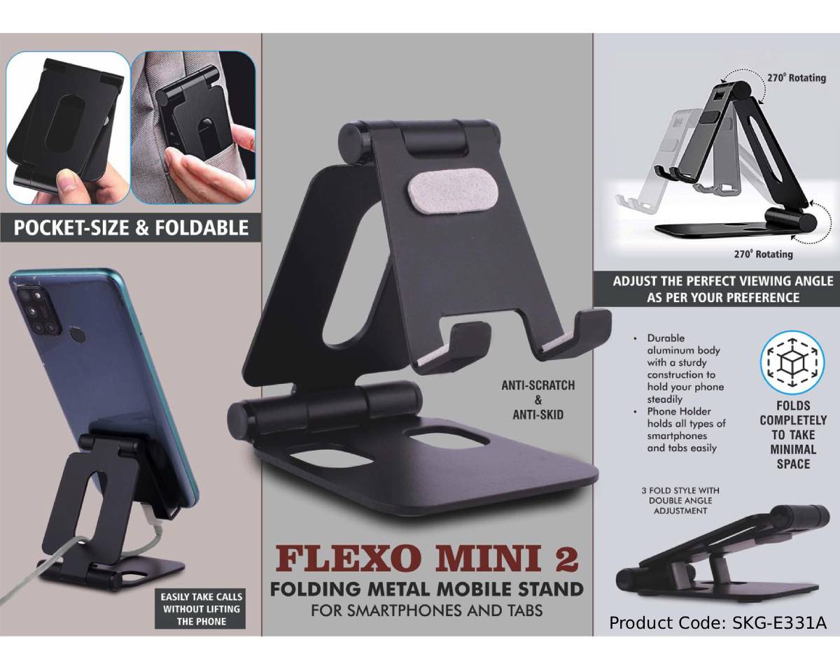 Folding Metal Mobile Stand to take Minimal Space