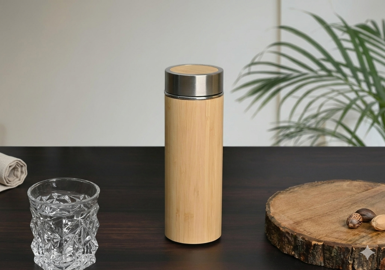 Bamboo Water Bottle