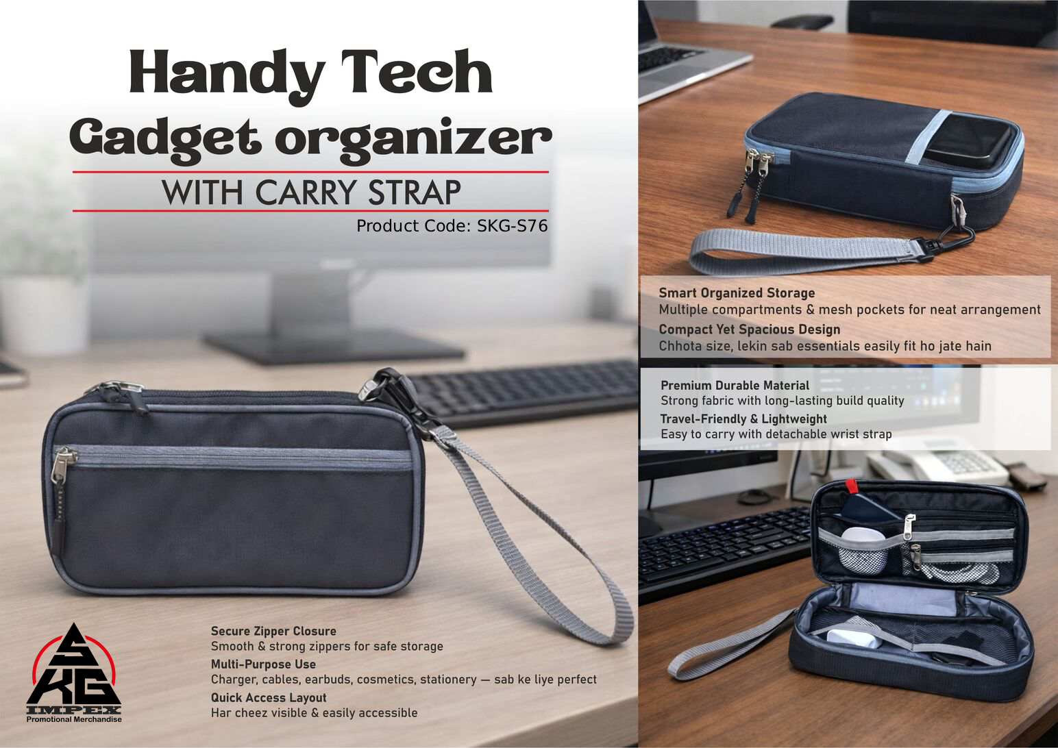 Handy Tech Gadget Organizer